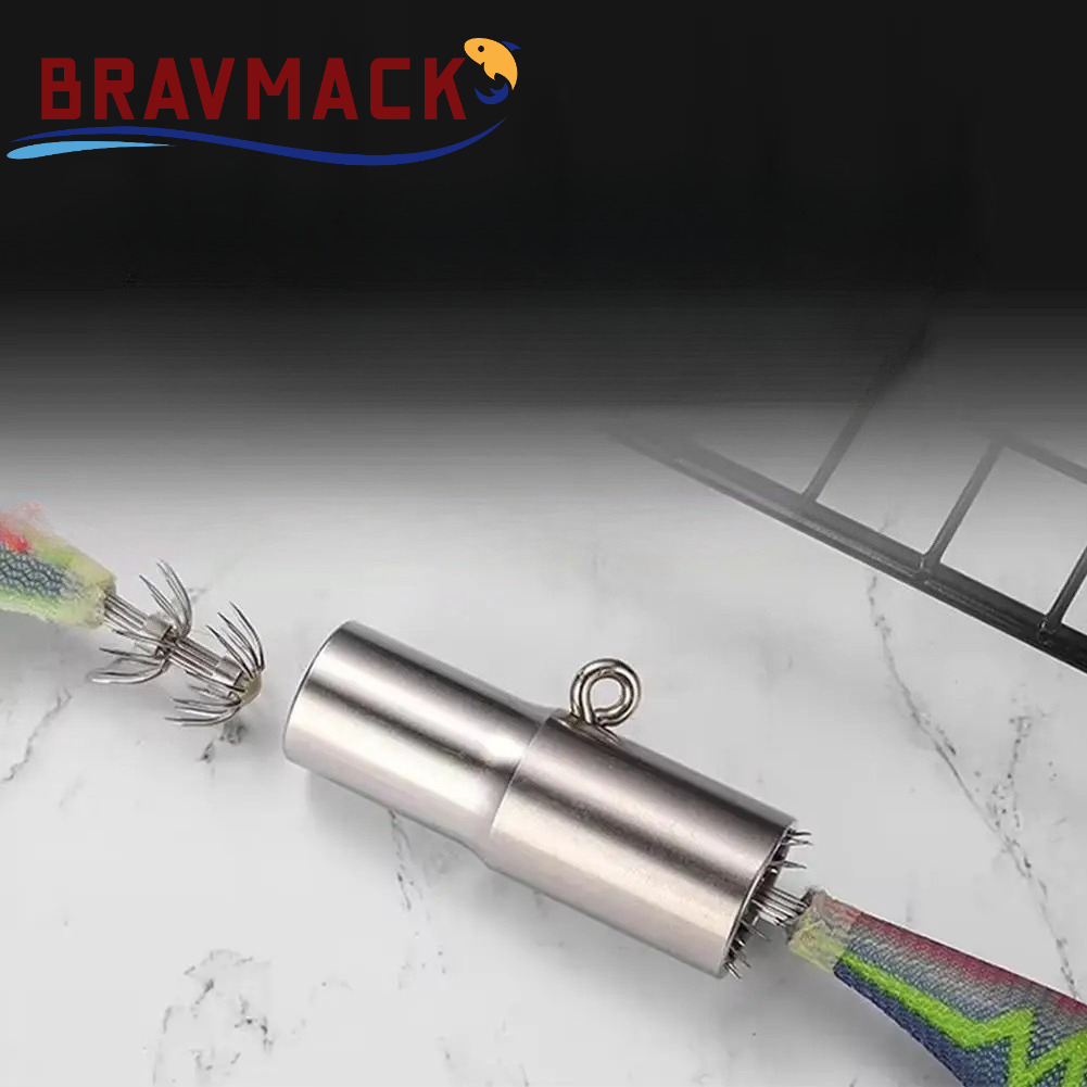 Fishing Hook Stainless Steel - BRAVMACK Agulha Corretora de Anzóis de