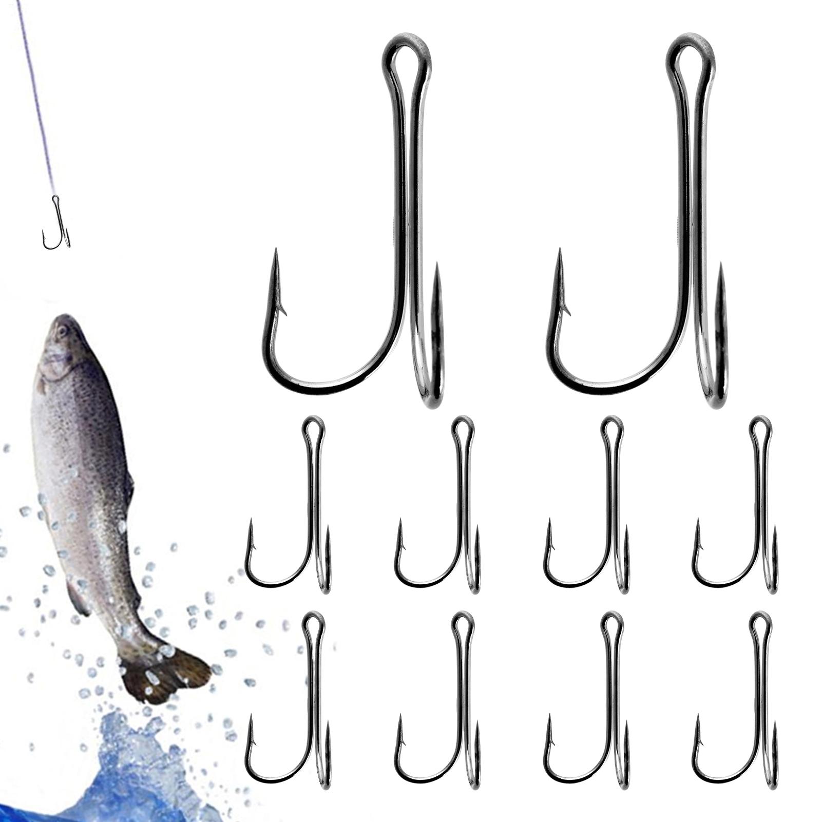 Fishing Hook Treble - Anzóis de Pesca com Farpa, Pacote
