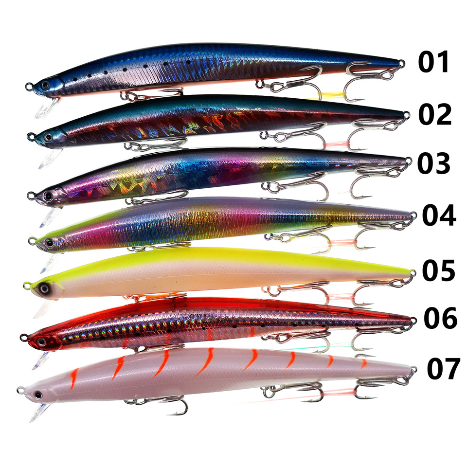 Fishing Hook Treble - Isca artificial MUKUN 175mm 30g Long