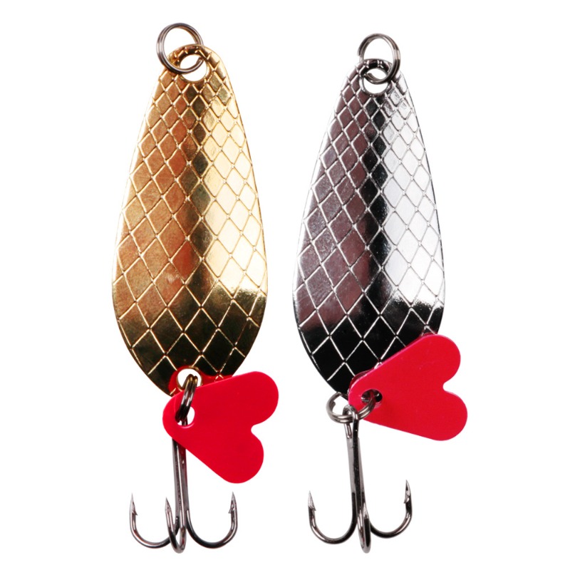 1 pçs metal jigging spinner co - Fishing Hook Treble avaliação e preço