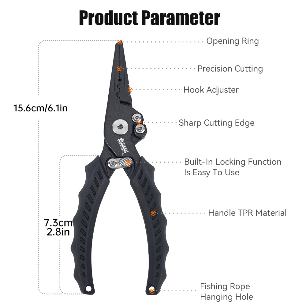 Alicate de pesca reino multifu - Fishing Hook Stainless Steel avaliação e preço