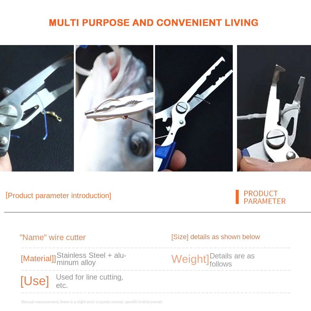 Alicate de pesca de liga de al - Fishing Hook Remover avaliação e preço