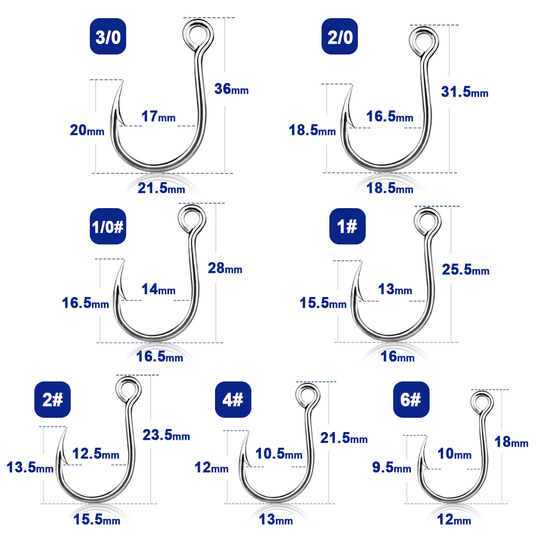 Ganchos de pesca 9km, 25 peças - Fishing Hook Offset avaliação e preço