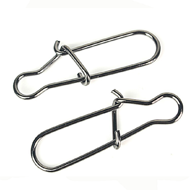 100 Peças Conector de Pesca em - Fishing Hook Stainless Steel avaliação e preço