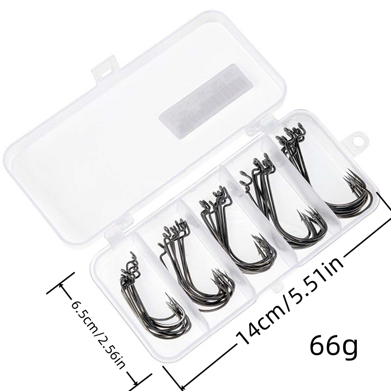 Caixa com 50 Anzóis de Pesca e - Fishing Hook Stainless Steel avaliação e preço